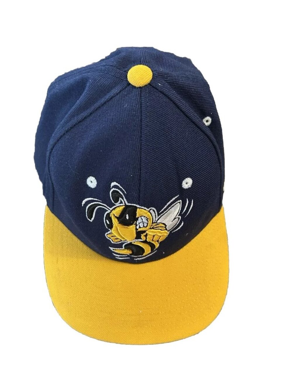 Georgia Tech Yellow Jackets Baseball Hat SnapBack NCAA Yellow Zephyr Blue Yellow
